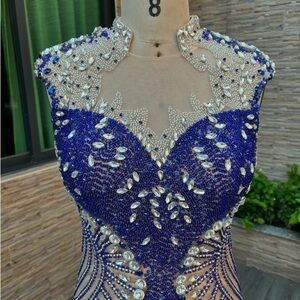 Pageant or prom gown